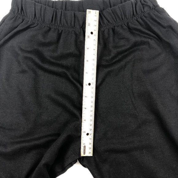 NEW CW Classics Cozy Black Cotton Blend French Terry 2 Piece Set Athleisure - Picture 7 of 16